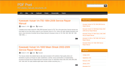 Desktop Screenshot of pdfpool.com