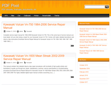 Tablet Screenshot of pdfpool.com